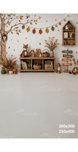 Tło fotograficzne „Leśny Zakątek Odkrywców” | J_319